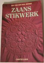 Zaans stikwerk - van der Wal - 106425, Ophalen of Verzenden, Gelezen, Borduren en Naaien