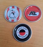 Plus cluppie: sparta, az, en Excelsior, Verzamelen, Speldjes, Pins en Buttons, Ophalen of Verzenden, Zo goed als nieuw, Sport
