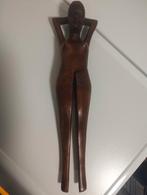Vintage jaren 50 Tiki houten notenkraker, Ophalen of Verzenden