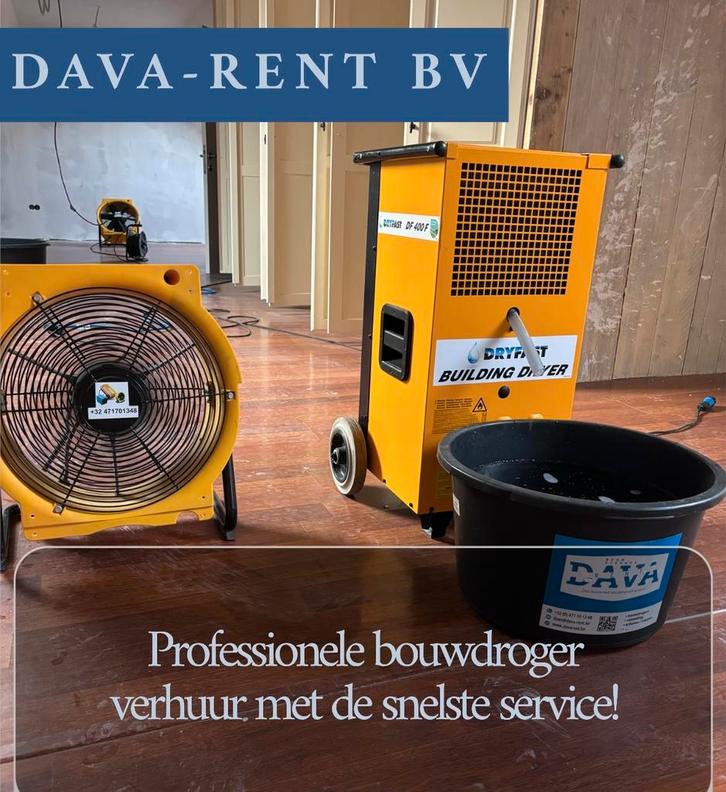Bouwdroger te huur - Professioneel & Snel, Doe-het-zelf en Verbouw, Ventilatie en Afzuiging, Ophalen
