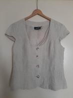 New! Size 38 Promiss beige 100 % linnen blouse / top, Maat 38/40 (M), Promiss, Beige, Nieuw