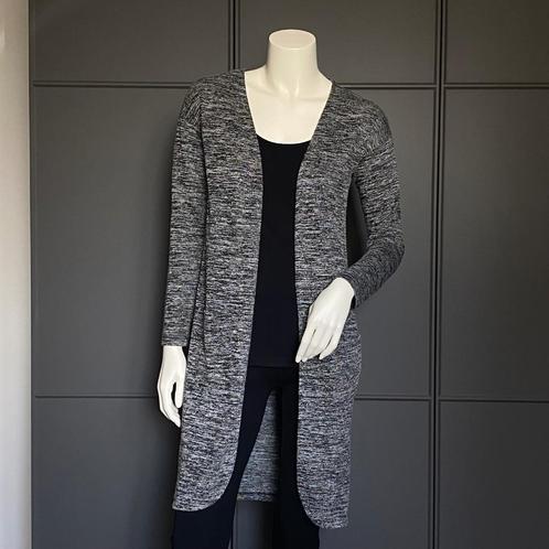 Vest zwart / wit gemelleerd S, Kleding | Dames, Truien en Vesten, Zo goed als nieuw, Maat 36 (S), Grijs, Ophalen of Verzenden