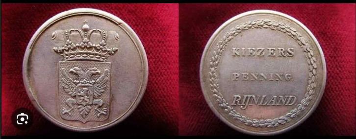 Penning, Postzegels en Munten, Penningen en Medailles, Overige materialen, Verzenden