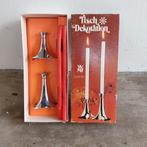 Set vintage WMF kandelaars incl. originele verpakking, Huis en Inrichting, Overige materialen, Gebruikt, Overige kleuren, WMF