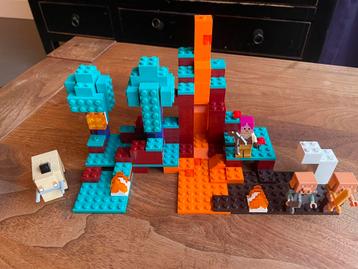 Legoset 21168, Het verwrongen bos, Minecraft. beschikbaar voor biedingen