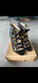 Michael Kors leren hakken, maat 8M (38.5-39), Michael Kors, Zwart, Ophalen of Verzenden, Schoenen met hoge hakken