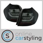 LED Achterlichten BMW 1-Serie E81 / E87 Zwart Lightbar Desig, Ophalen of Verzenden, Nieuw, BMW