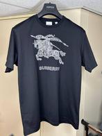 Burberry t-shirt M, Kleding | Heren, T-shirts, Maat 48/50 (M), Zo goed als nieuw, Burberry, Zwart