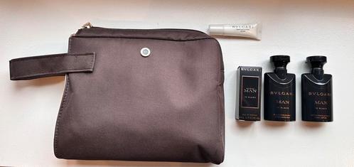Nieuwe Bvlgari Toilettas met luxe miniaturen - Man in Black, Sieraden, Tassen en Uiterlijk, Uiterlijk | Parfum, Nieuw, Ophalen of Verzenden