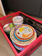 Beschadigd Blond servies (mozaiek?), Ophalen, Zo goed als nieuw, Aardewerk, Blond Amsterdam