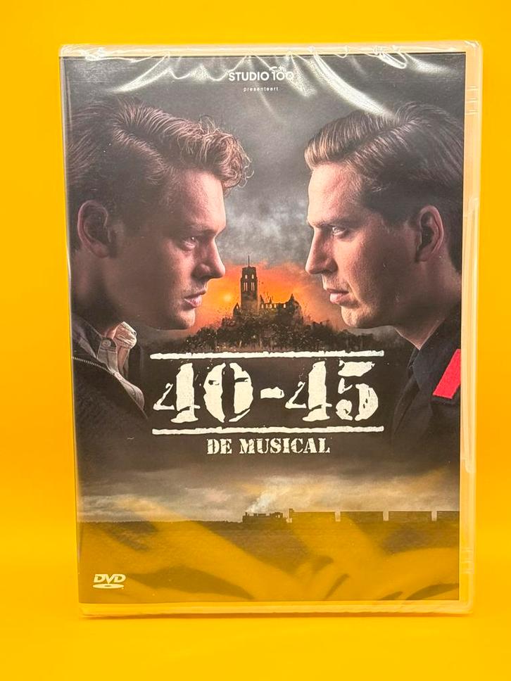 40-45 De Musical DVD origineel - Nieuw in verpakking!, Cd's en Dvd's, Dvd's | Muziek en Concerten, Nieuw in verpakking, Verzenden