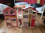 Barbiehuis, barbieauto, barbies en accessoires, Kinderen en Baby's, Speelgoed | Poppenhuizen, Ophalen, Gebruikt