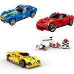 LEGO 3 Ferrari race auto's + Lego finish line en podium, Complete set, Ophalen of Verzenden, Lego