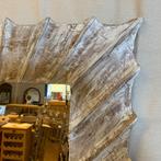 Trendy Spiegel - houten lijst - wit - 120 x 90cm -TTM Wonen, 100 tot 150 cm, Nieuw, Info@ttmwonen.nl, 75 tot 100 cm