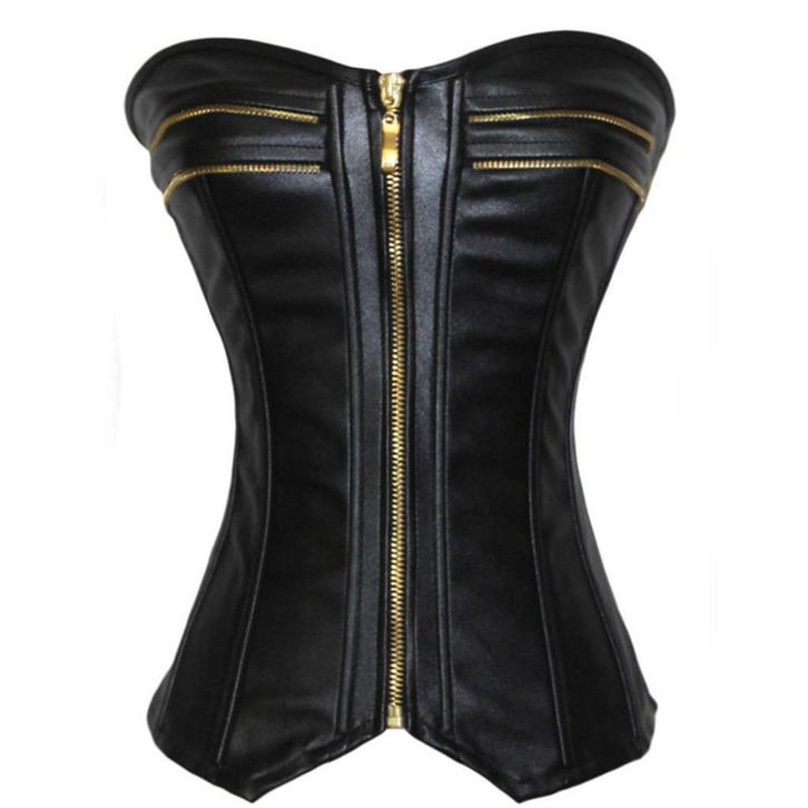 Dames zwart leren korset corset sexy vrouwen corset, Kleding | Dames, Ondergoed en Lingerie, Body of Korset, Zwart, Verzenden
