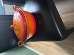 Mooie grote oranje braadpan., Ophalen of Verzenden