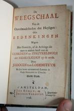 Jodocus van Lodensteyn - Weegschaal (1738), Boeken, Gelezen, Christendom | Protestants, Ophalen of Verzenden