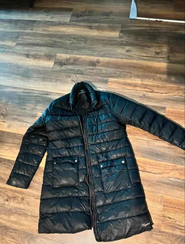 Kingsland Winterjas - zwart/ rose goud L/XL, Kleding | Dames, Jassen | Zomer, Gedragen, Maat 42/44 (L), Zwart, Ophalen of Verzenden