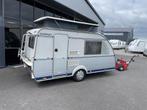 Kip Kompakt 37 EKV Langslaper + WC 680KG Leeg Hefdak caravan, Kip, Tot en met 2, Bedrijf, Treinzit