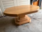 Eiken salontafel 1x1 meter, Huis en Inrichting, Tafels | Salontafels, Ophalen, Gebruikt, 100 tot 150 cm, 50 tot 75 cm