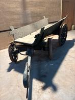 Oude antieke Hooiwagen / Boerderijwagen, Ophalen