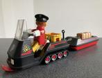 Playmobil 3694 sneeuwscooter met aanhanger /aanhangslee	zgn, Ophalen of Verzenden, Zo goed als nieuw, Complete set