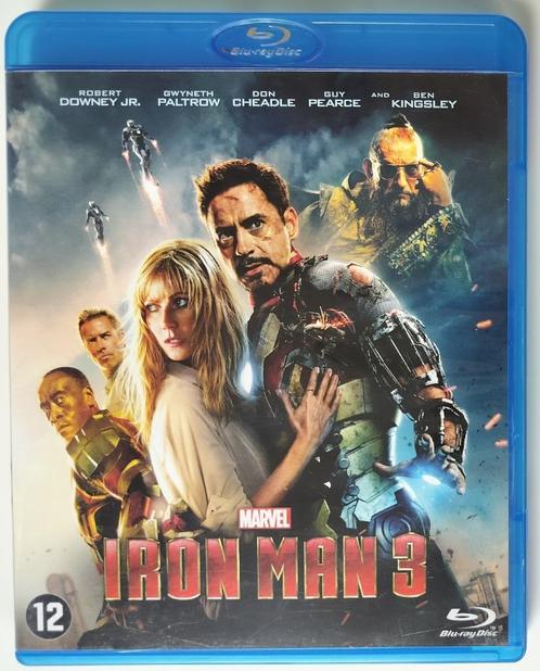 Iron Man 3 [2013], Cd's en Dvd's, Blu-ray, Zo goed als nieuw, Actie, Ophalen of Verzenden