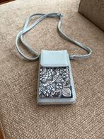 Leuk lichtblauw schoudertasje met ruimte voor telefoon, Ophalen of Verzenden, Zo goed als nieuw, Blauw