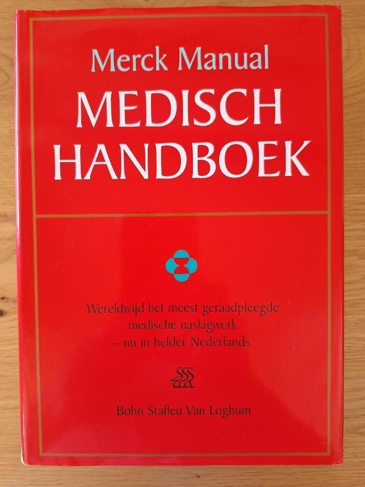 Merck manual medisch handboek, Boeken, Studieboeken en Cursussen, Zo goed als nieuw, Niet van toepassing, Beta, Verzenden