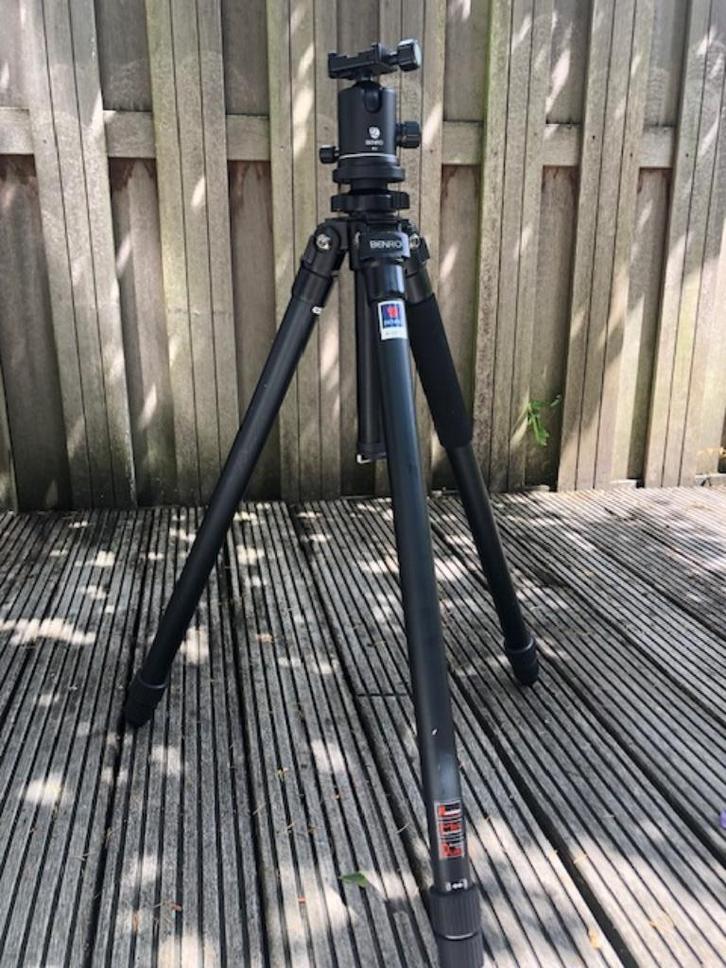 BENRO statief A-357 mb (prijs verlaagd), Audio, Tv en Foto, Fotografie | Statieven en Balhoofden, Zo goed als nieuw, Driepoot