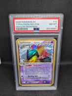 Typhlosion Rev. Foil Dragon Frontiers EX PSA 8, Ophalen of Verzenden, Zo goed als nieuw, Losse kaart, Foil