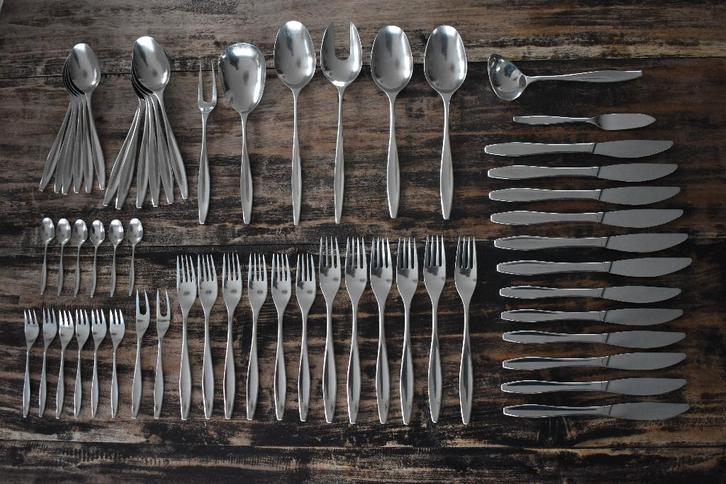 Van Kempen en Begeer Keltum Durfine S20 Jolie messen en meer, Antiek en Kunst, Antiek | Overige Antiek, Ophalen of Verzenden