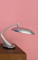 Vintage bureaulamp Fase Boomerang Madrid – kap ontbreekt, Ophalen, Gebruikt, Metaal, Minder dan 50 cm
