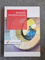 Basisboek Bedrijfseconomie - P. de Boer, Ophalen of Verzenden, Zo goed als nieuw, Economie en Marketing, P. de Boer, M.P. Brouwers, W. Koetzier