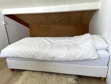 Ikea Hovag eenpersoonsbed met Espevar matras onderstel beschikbaar voor biedingen