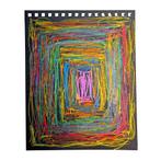 Peter Green (Fleetwood Mac) Abstract Crayon Artwork, Ophalen of Verzenden