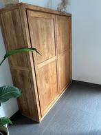 Barkast / servieskast teakhout, Huis en Inrichting, Ophalen, Gebruikt, 200 cm of meer, Teakhout