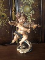 Cherub / Engel beeld met viool – klassiek beeld barok, Antiek en Kunst, Ophalen of Verzenden