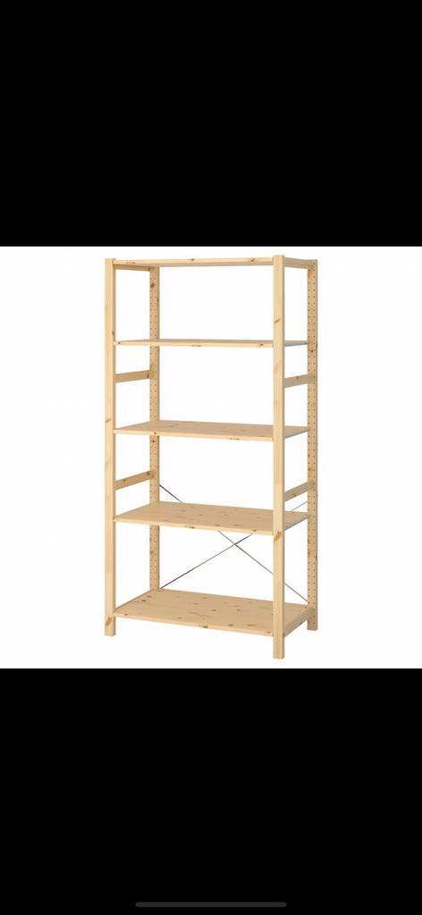 Stellingkast (Ikea Ivar) €55,-, Huis en Inrichting, Kasten | Stellingkasten, Zo goed als nieuw, Ophalen
