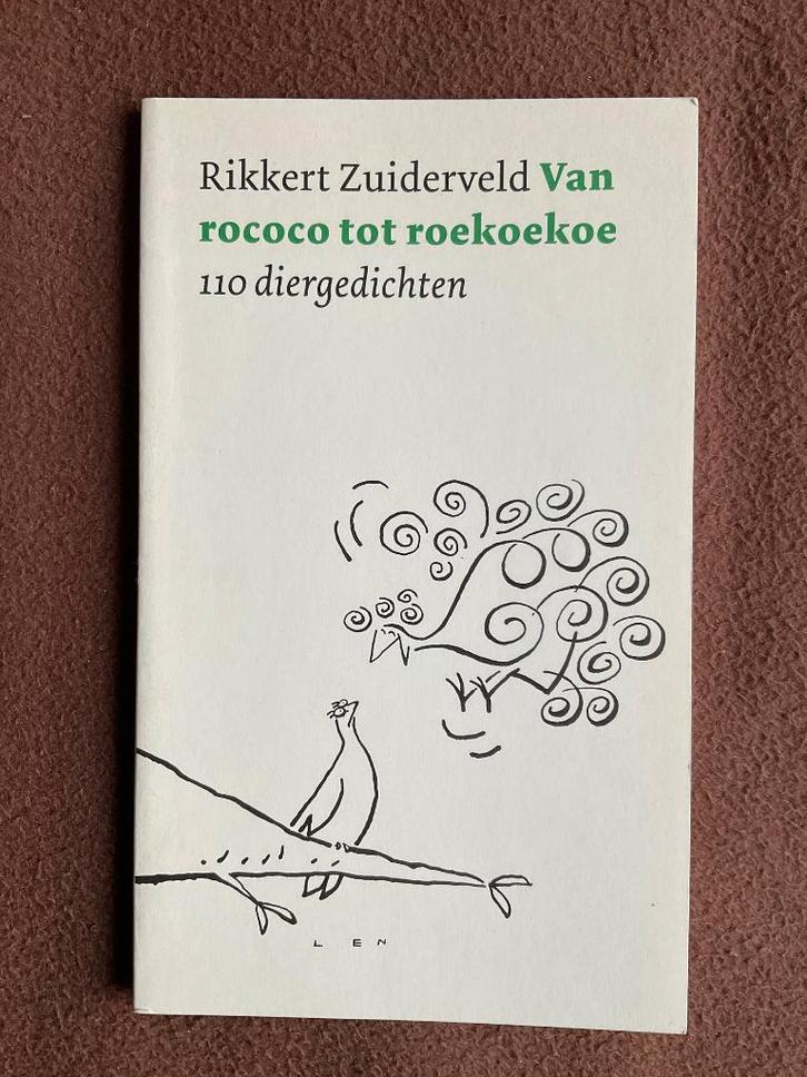 Rikkert Zuiderveld - Van rococo tot roekoekoe, Boeken, Gedichten en Poëzie, Zo goed als nieuw, Eén auteur, Ophalen of Verzenden