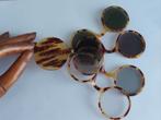 Antieke brillen glazen kleuren waaier opticien Stigmal, Ophalen of Verzenden, Gebruikt, Gebruiksvoorwerp