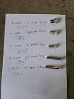 bouten, Doe-het-zelf en Verbouw, IJzerwaren en Bevestigingsmiddelen, Ophalen of Verzenden, Nieuw, Minder dan 50 mm, Bouten of Moeren