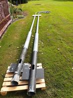Lantarenpaal Lantaarnpaal Lichtmast 2 st. 7.5 Meter lang, Ophalen, Gebruikt, Staal, Industriepark 2a 9351PA leek