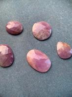 Roze saffieren edelstenen cabochons, Verzenden, Nieuw