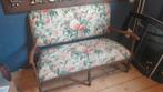 Vintage bloemen bankje, Ophalen, Gebruikt, Tweepersoons, Minder dan 150 cm