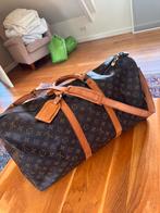 Louis Vuitton Keepall 55 Bandouliere, Ophalen of Verzenden, Bruin