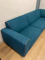 Mooie luxe blauwe hoekbank - GEREINIGD!!!, Huis en Inrichting, Banken | Bankstellen, Ophalen, 250 tot 300 cm, Luxe, Hoekbank