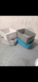 Mandjes, Ophalen of Verzenden, Zo goed als nieuw, Rechthoekig, Riet