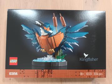 Lege doos Lego iconen kingfisher ijsvogel 10331 leeg beschikbaar voor biedingen