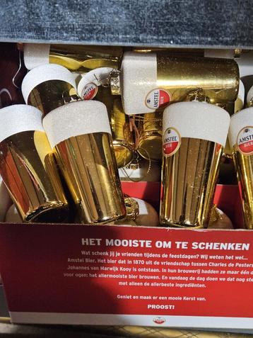 Amstel bier kerstballen beschikbaar voor biedingen